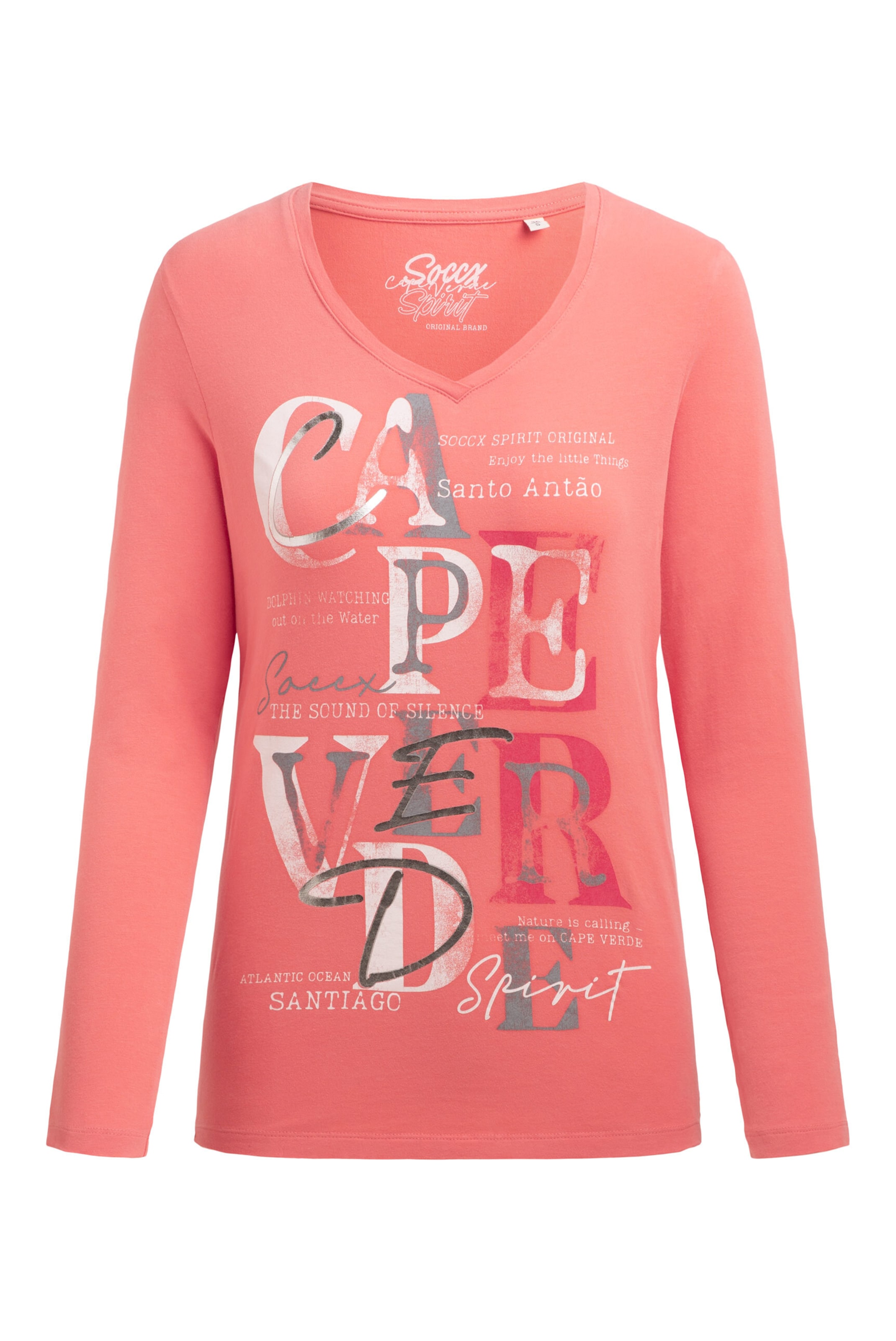 Soccx Shirt in Orange: Vorderseite