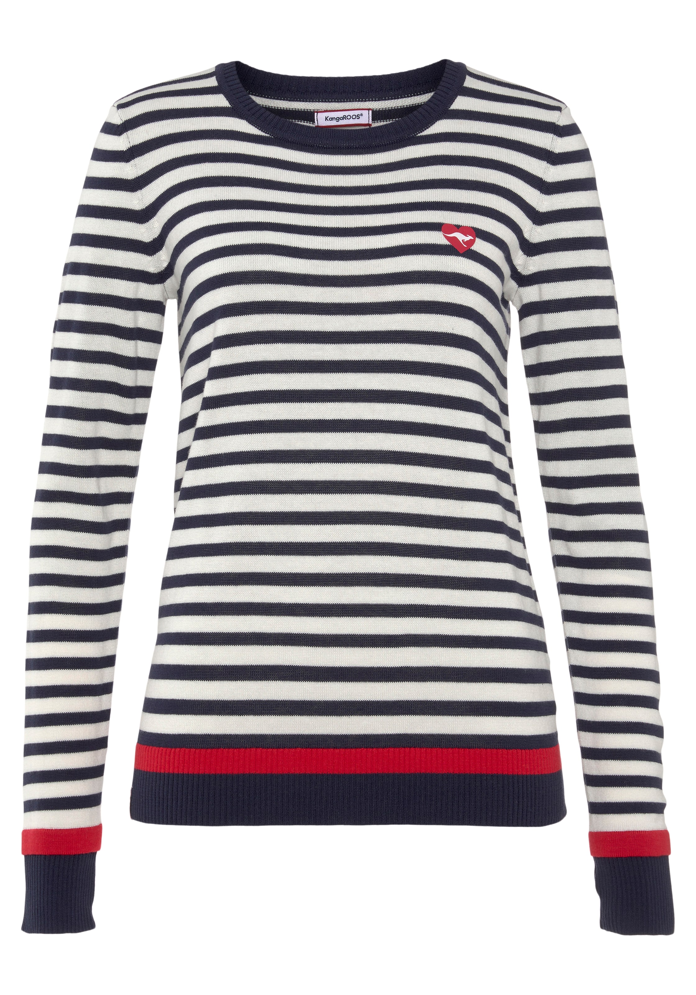 KangaROOS Sweater in White: front