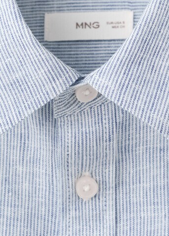 MANGO TEEN Regular Fit Hemd 'Springr' in Blau
