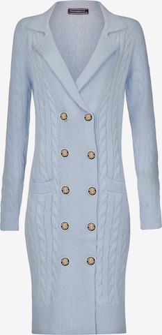 Abito in maglia di Felix Hardy in blu: frontale