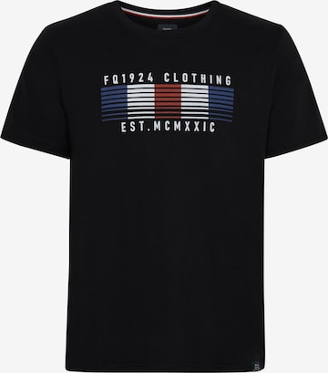 FQ1924 T-Shirt 'Notan' in Schwarz: predná strana