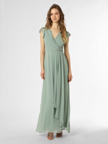 Marie Lund Evening Dress in Green: front