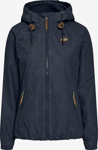 Oxmo Between-Season Jacket 'Tinna' in Blue: front