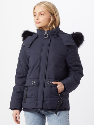 ESPRIT Zimná bunda - Modrá: predná strana