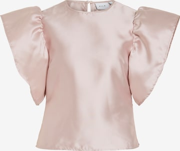 Bluză 'VIShina' de la VILA pe roz: față