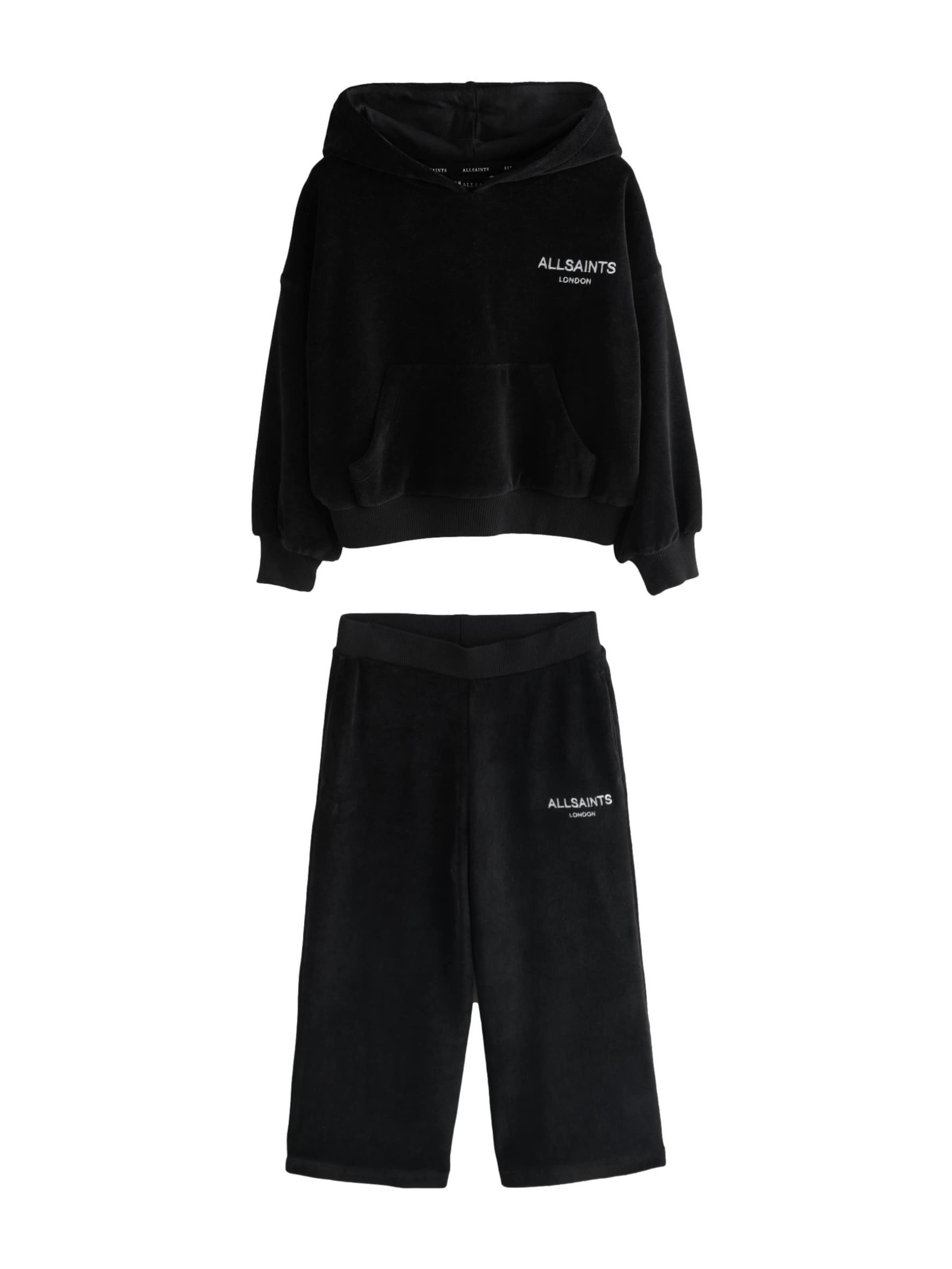 smALLSAINTS Juoksupuku värissä musta: etupuoli