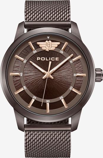 POLICE Analog Watch 'RAHO' in Brown, Item view