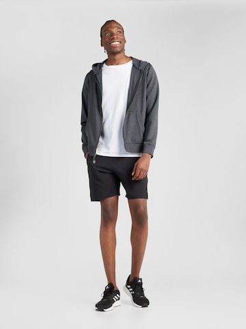 SKECHERS Athletic Zip-Up Hoodie in Grey