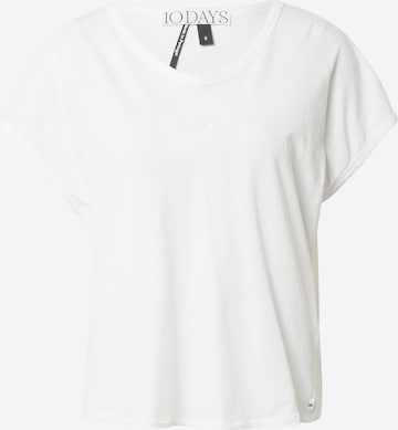 10Days - Camiseta en blanco: frente