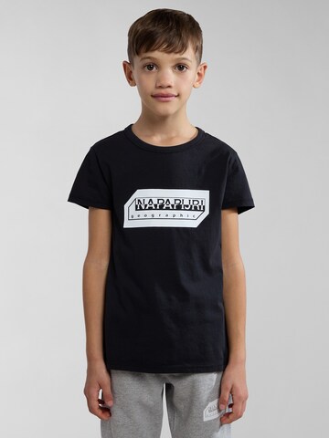 T-Shirt NAPAPIJRI en noir : devant