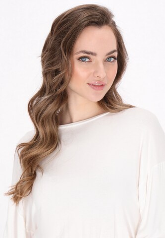 DreiMaster Maritim - Blusa en blanco