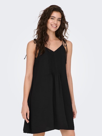 JDY Καλοκαιρινό φόρεμα 'Gry' σε μαύρο: μπροστά
