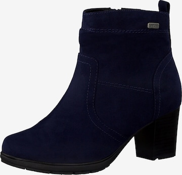 Bottines JANA en bleu : devant