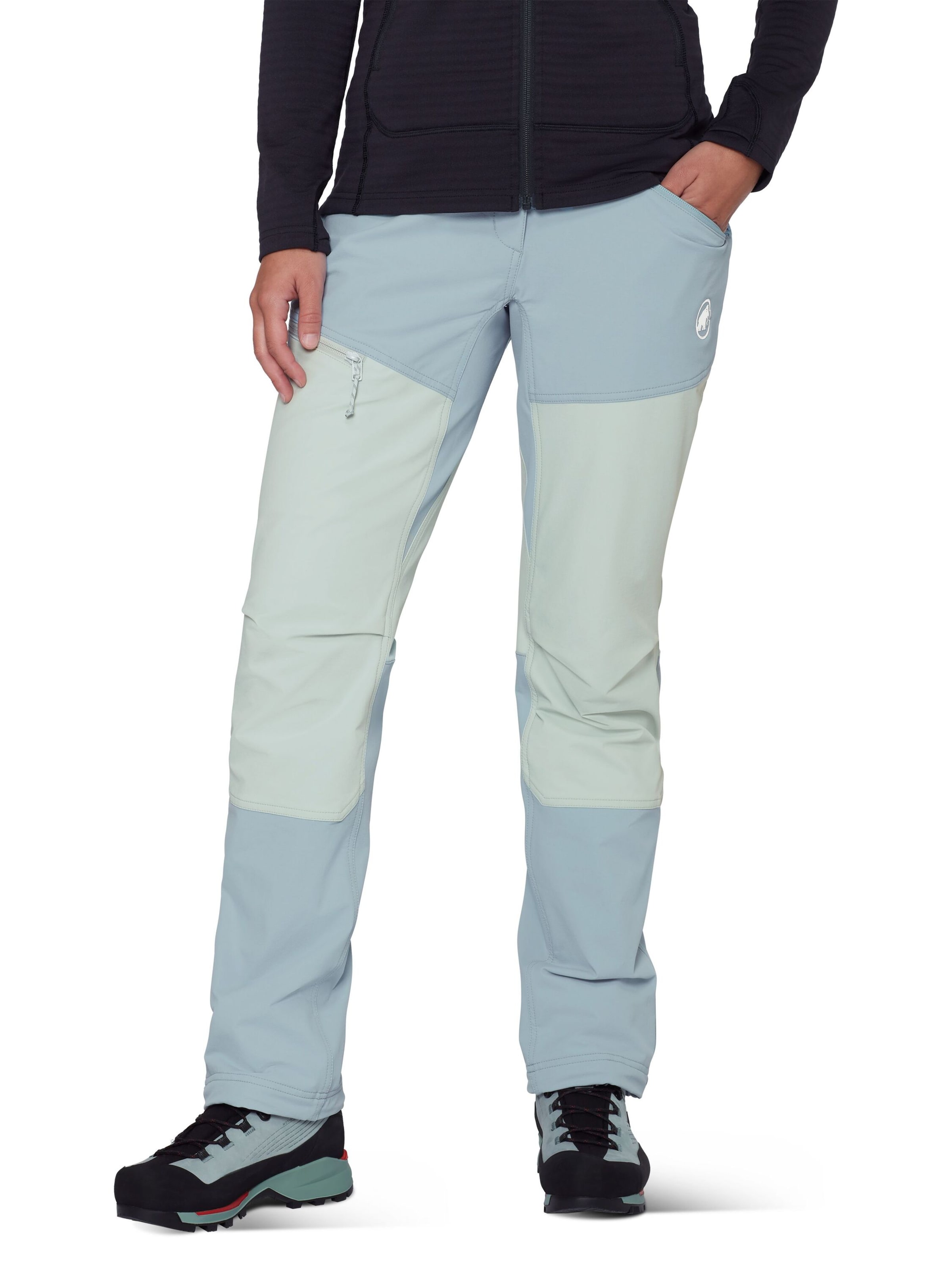 MAMMUT Regular Outdoorhose 'Taiss' in Blau: Vorderseite