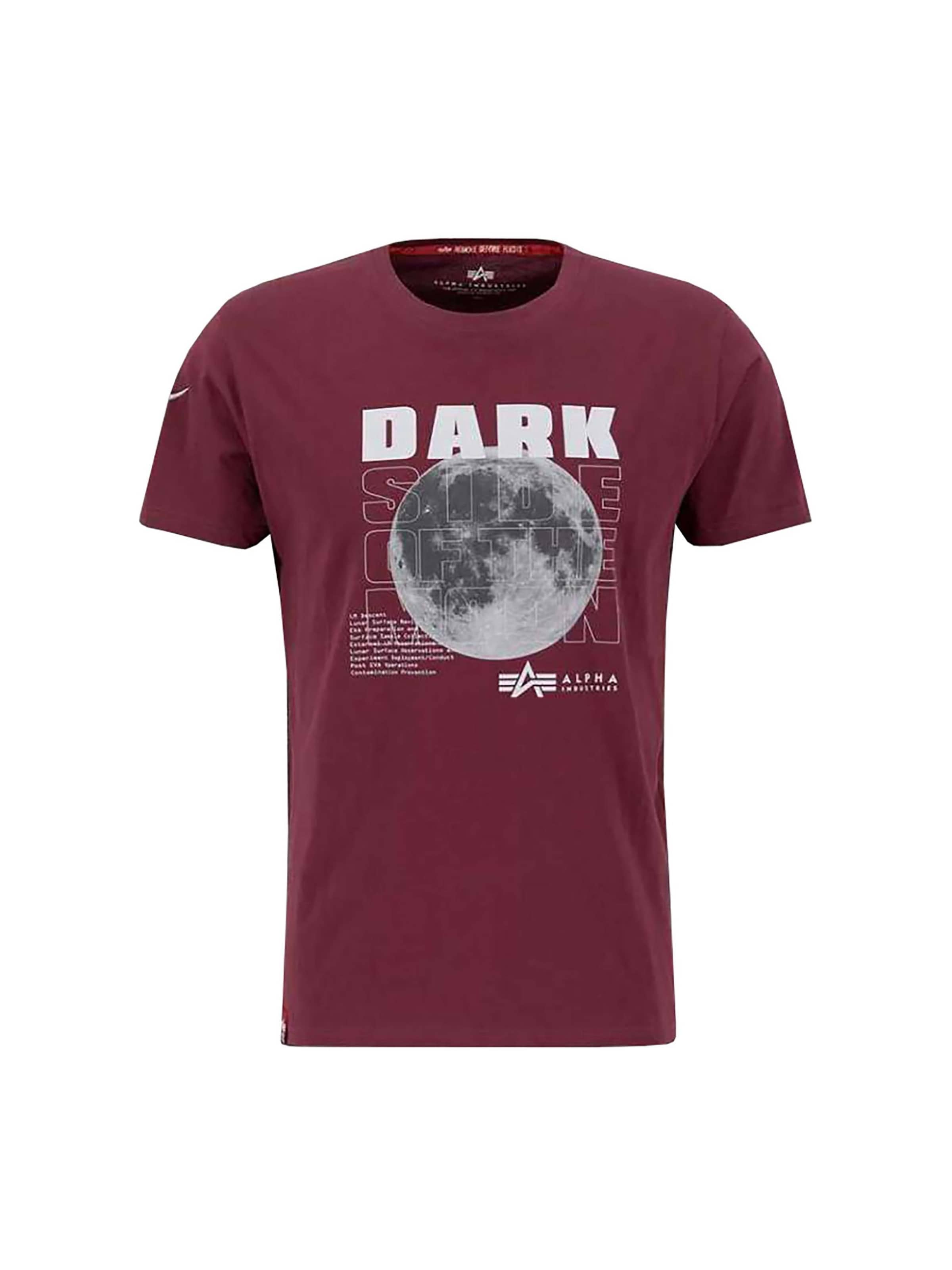 ALPHA INDUSTRIES Shirt 'Dark Side' in XS in Burgundy, Item view