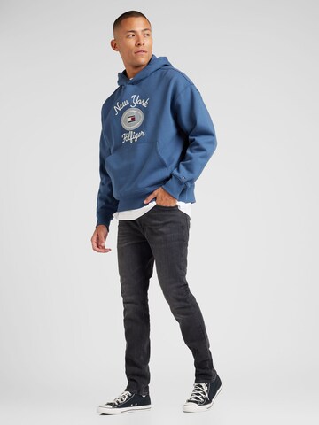 mėlyna TOMMY HILFIGER Megztinis be užsegimo