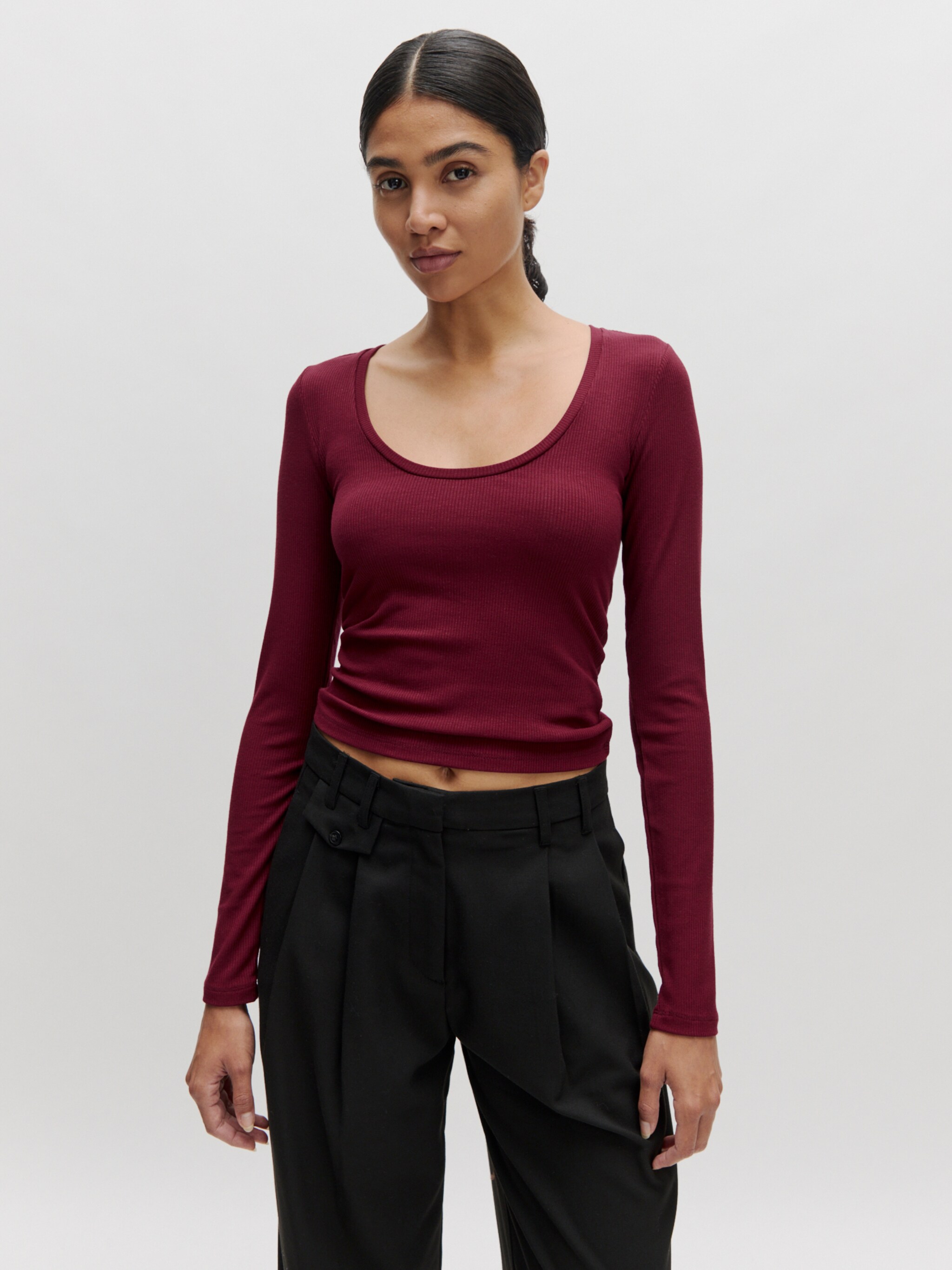 EDITED Producten Shirt 'Tamilla' Rood