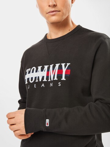 Tommy Jeans Sweatshirt 'TIMELESS' in Schwarz