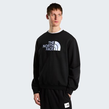 THE NORTH FACE Sweatshirt in Black: front