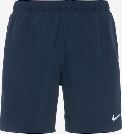 NIKE Workout Pants 'Challenger' in Dark blue / Light grey, Item view