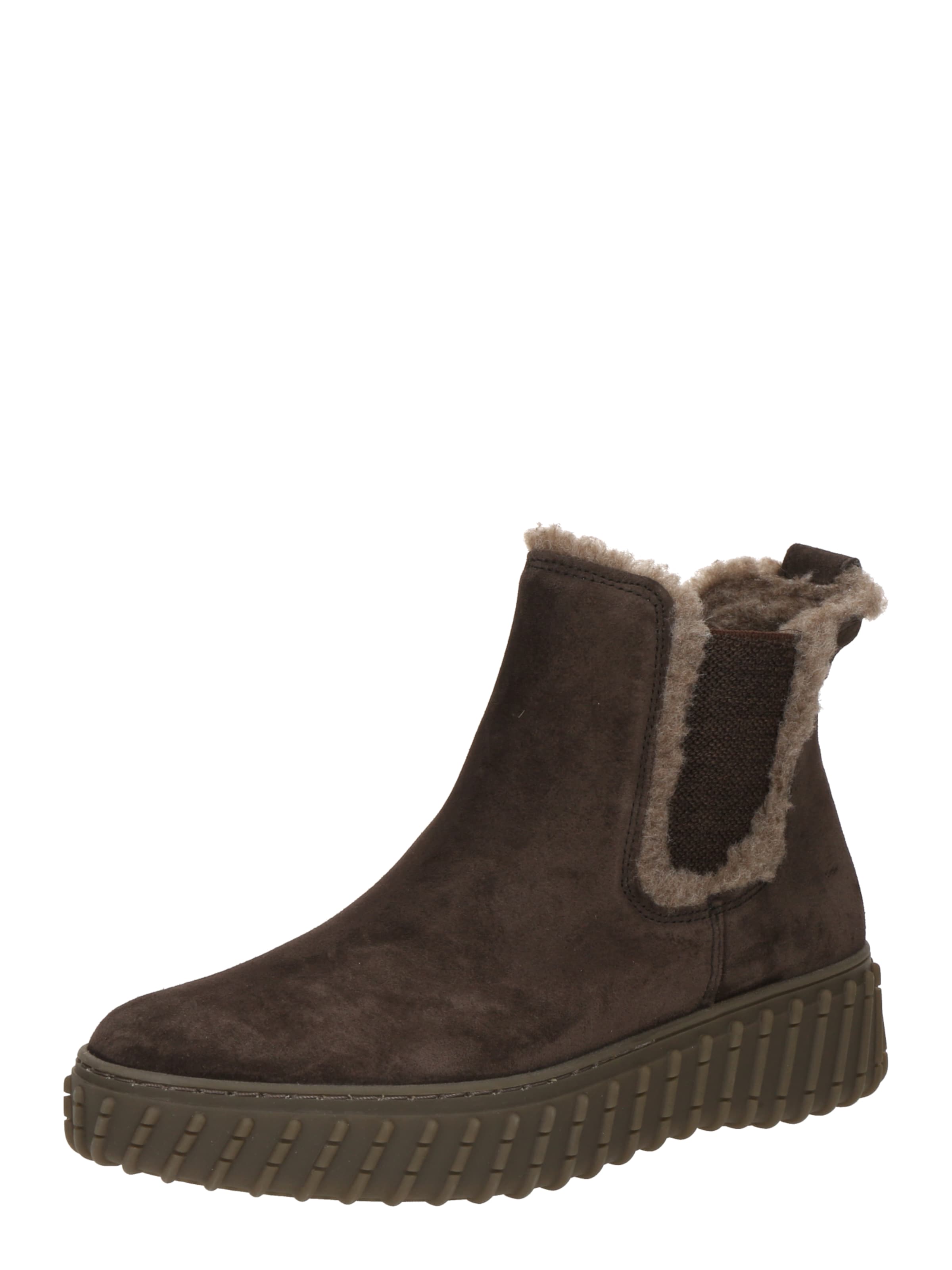 Paul Green Chelsea boots i brun: framsida