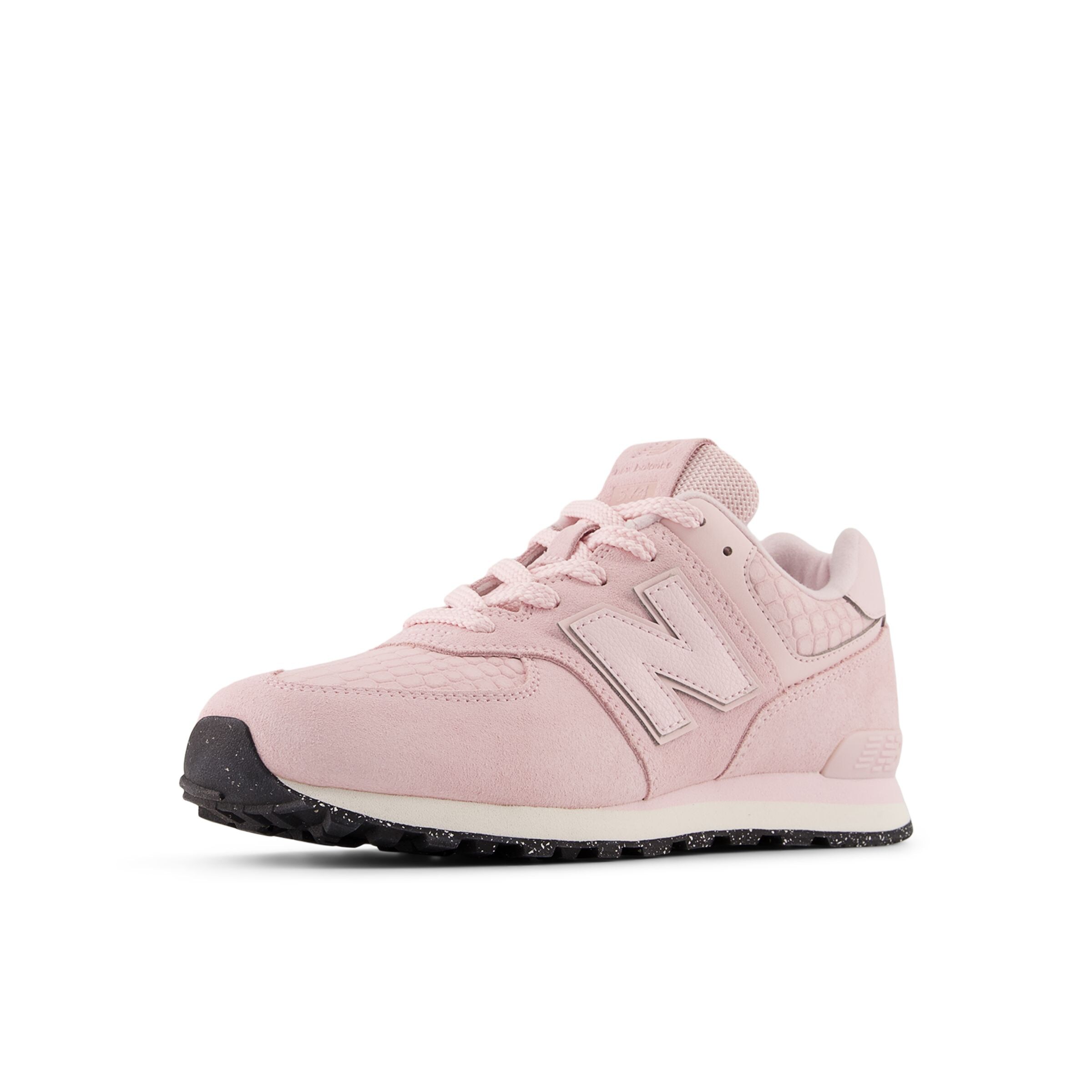 Baskets '574' new balance en rose : devant