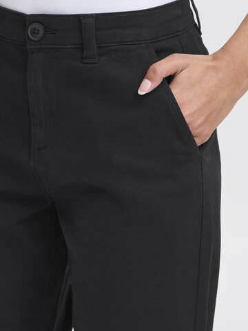 Oxmo Regular Chinohose 'VITANA' in Schwarz