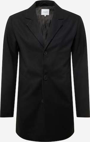 Manteau mi-saison 'Tommy' JACK & JONES en noir : devant