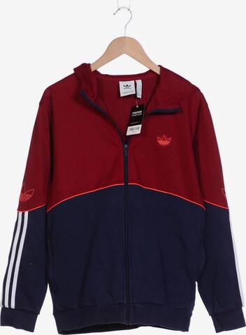 ADIDAS ORIGINALS Kapuzenpullover M in Rot: predná strana