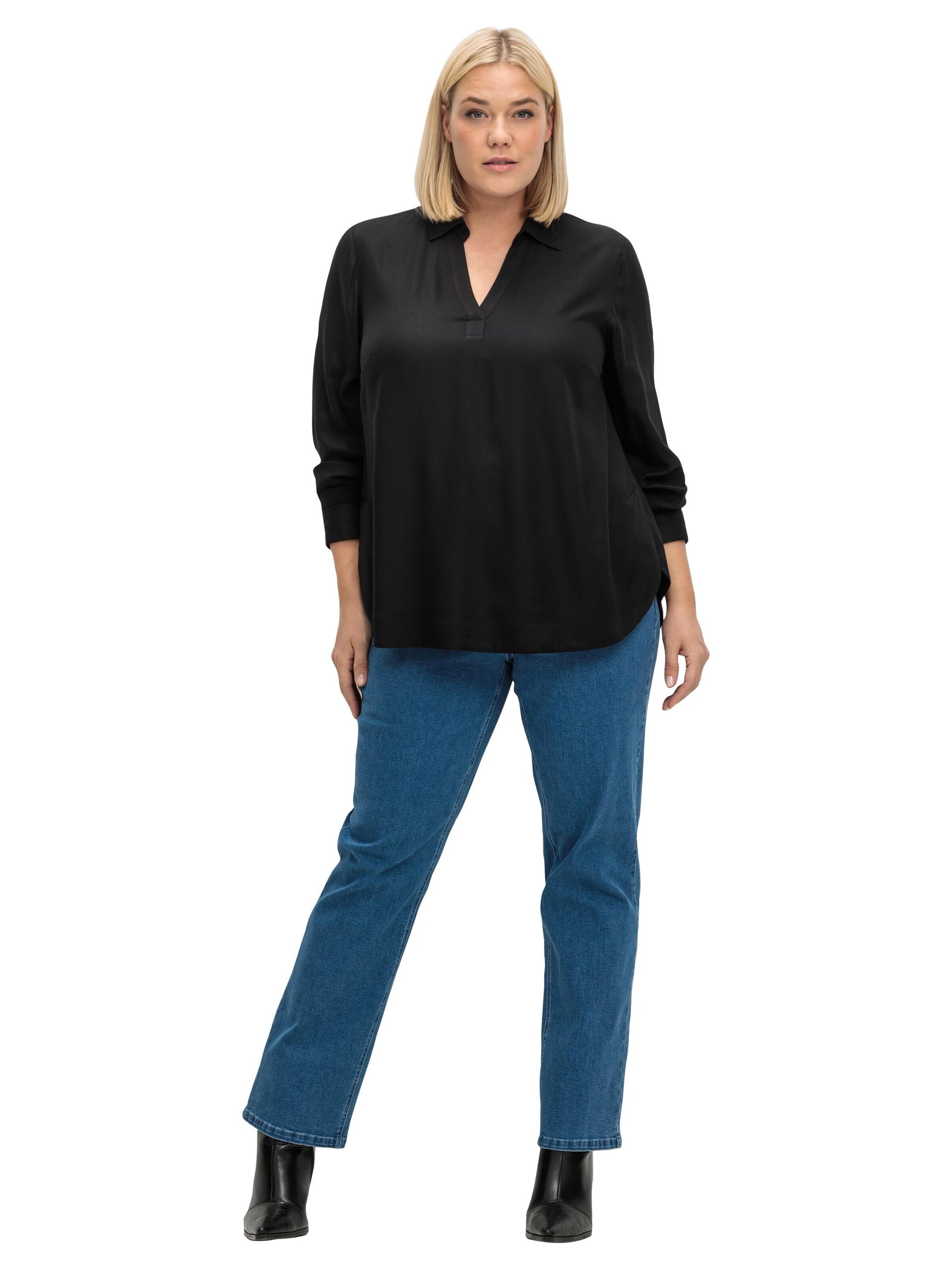 SHEEGO Блузка в Черный