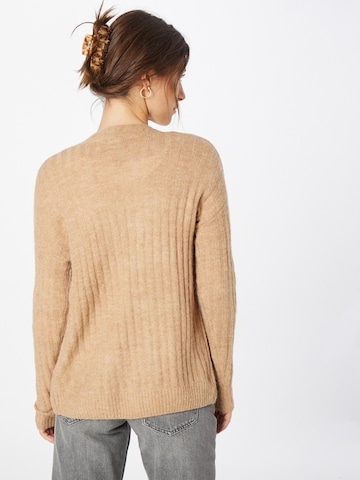 ICHI Knit Cardigan 'Kamara' in Beige