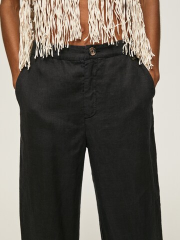 Pepe Jeans Loose fit Pants 'CAILIN' in Black