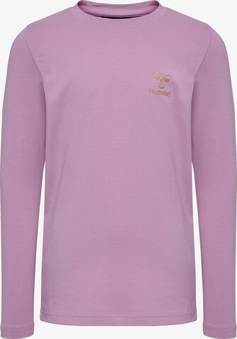 T-Shirt Hummel en violet : devant