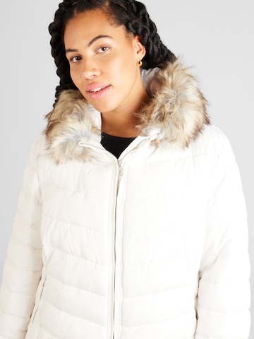 ONLY Carmakoma Winter jacket in White