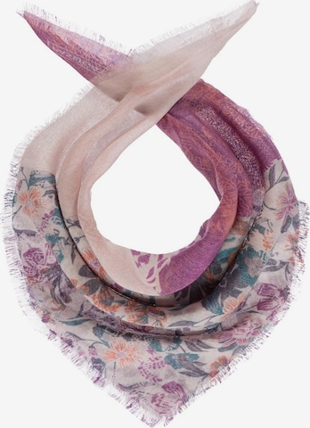Passigatti Wrap 'Bandana Tuch Multiprint' in Pink: front