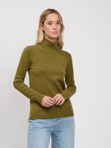 Influencer Sweater in Green: front