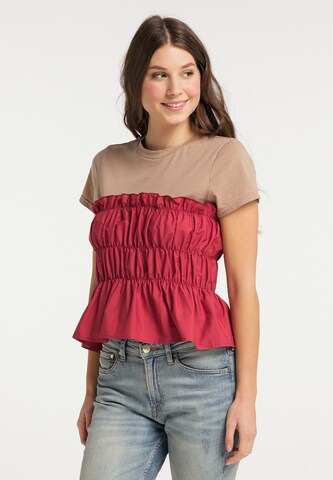 MYMO - Camiseta en rojo: frente