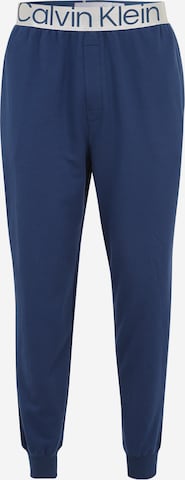 Calvin Klein Underwear Kalhoty – modrá: přední strana