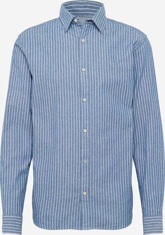 mėlyna JACK & JONES Standartinis modelis Marškiniai: priekis