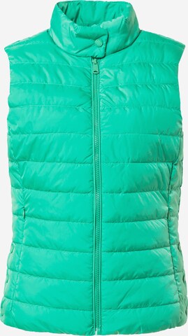 TOM TAILOR Bodywarmer in Groen: voorkant