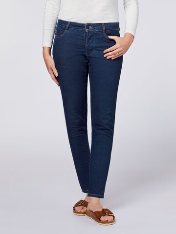 Detto Fatto Slimfit Jeans in Blau: Vorderseite