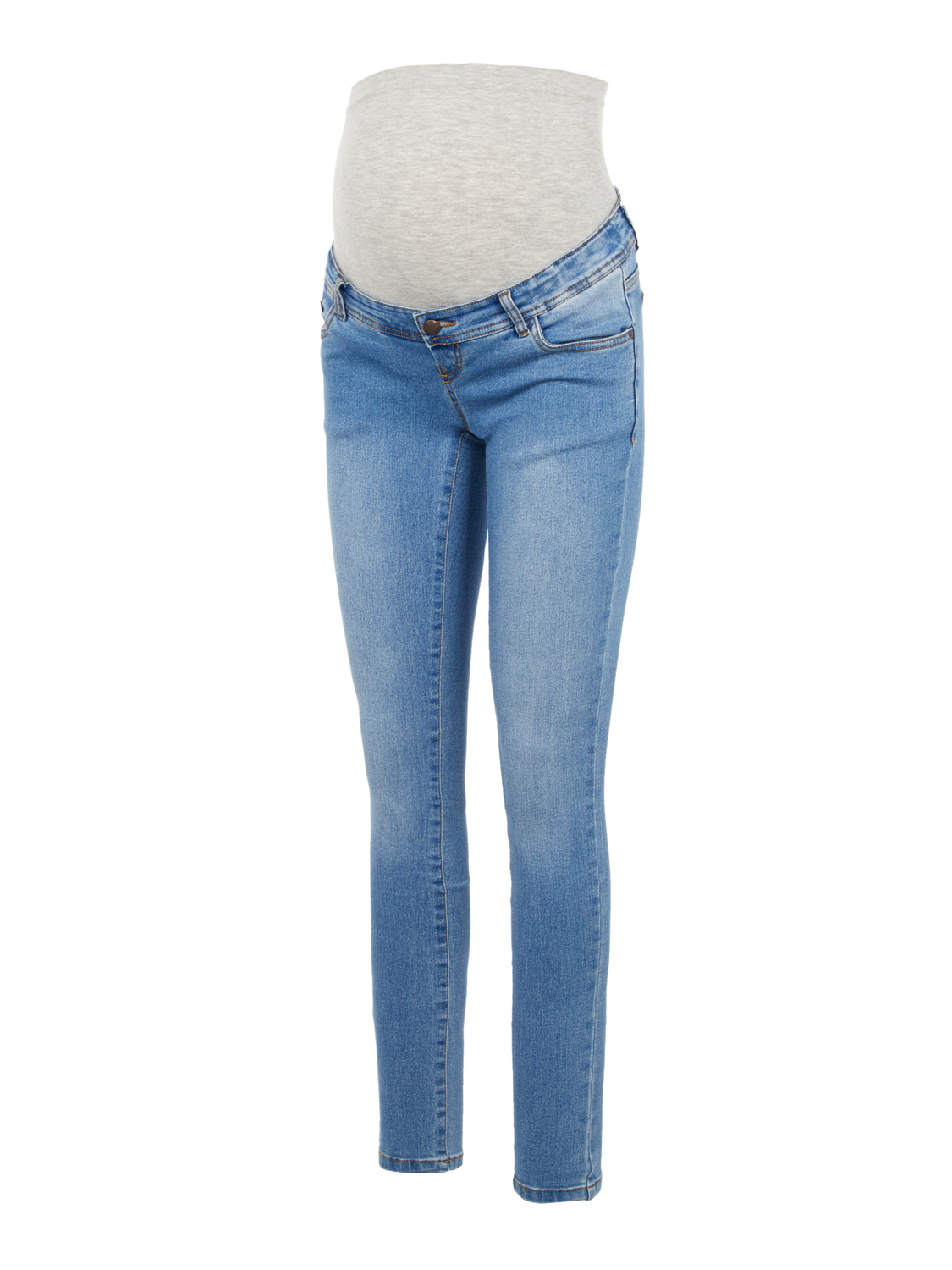 MAMALICIOUS Jeans Ono in Blu 