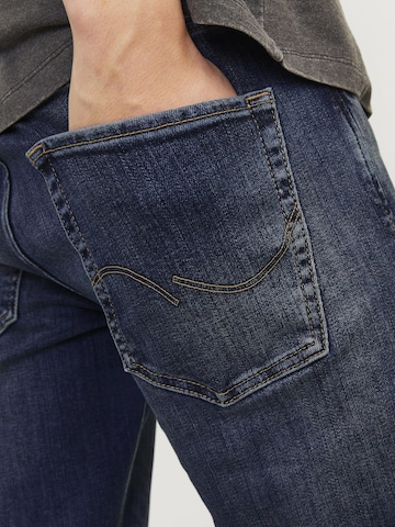 JACK & JONES Zúžený strih Džínsy 'JJIMIKE JJORIGINAL' - Modrá