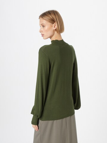 ICHI Sweter 'MAFA' w kolorze zielony