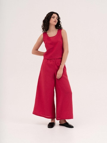 AmourLinen Top 'Ella' in Roze