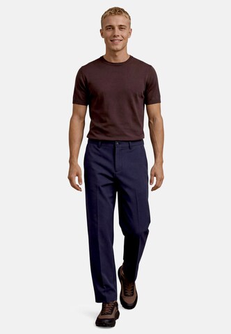Loosefit Pantaloni con piega frontale di zero in blu