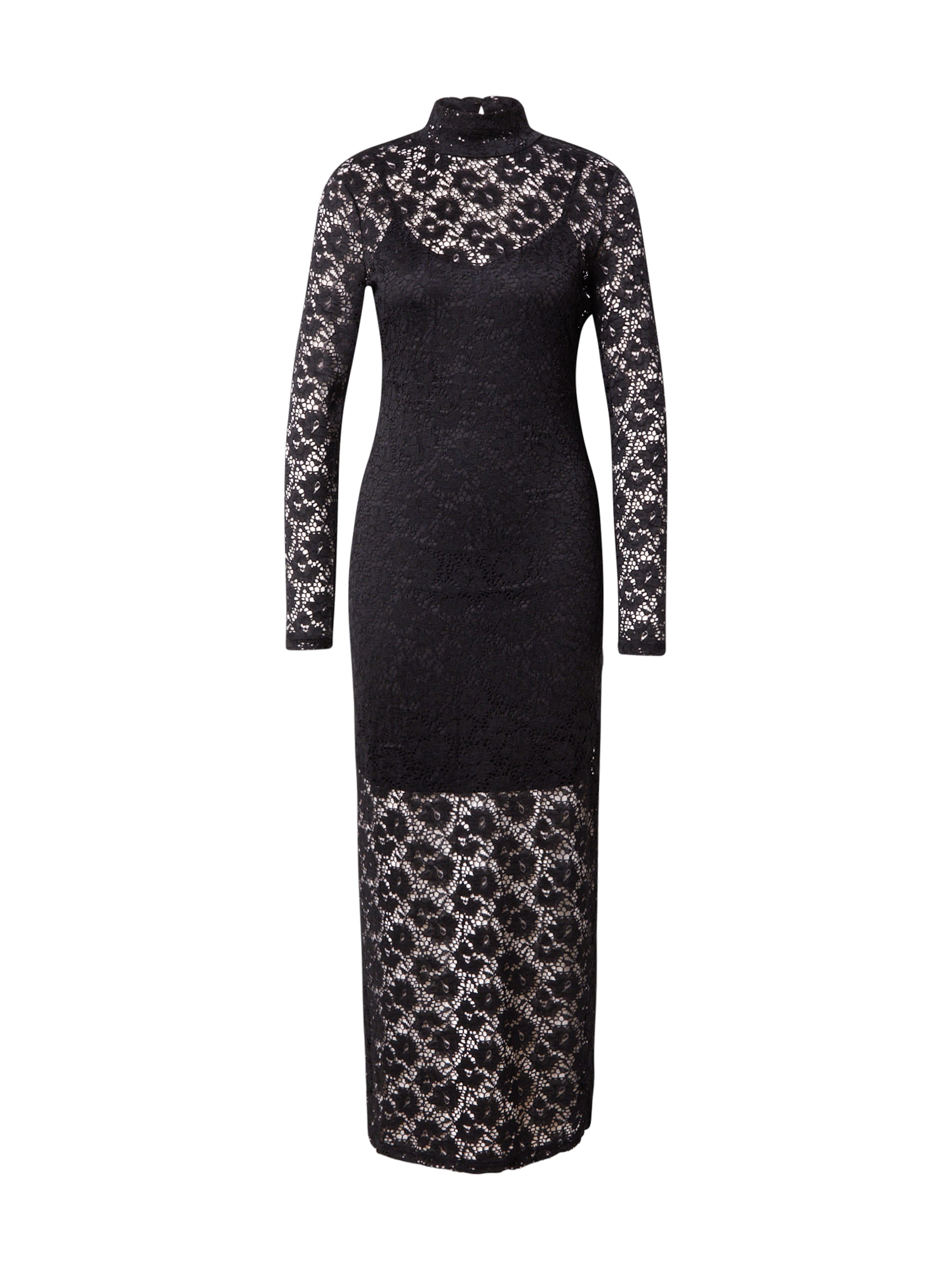 VILA Kleit 'VIDORY', värv must: eest vaates