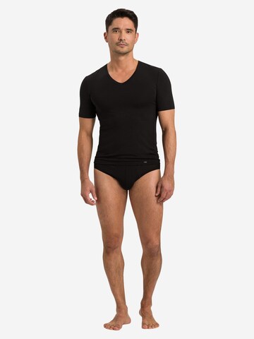 Hanro Unterhemd 'Natural Function'‌‌‌‌ in Schwarz