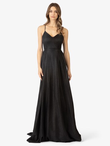 APART Evening Dress in Black: front