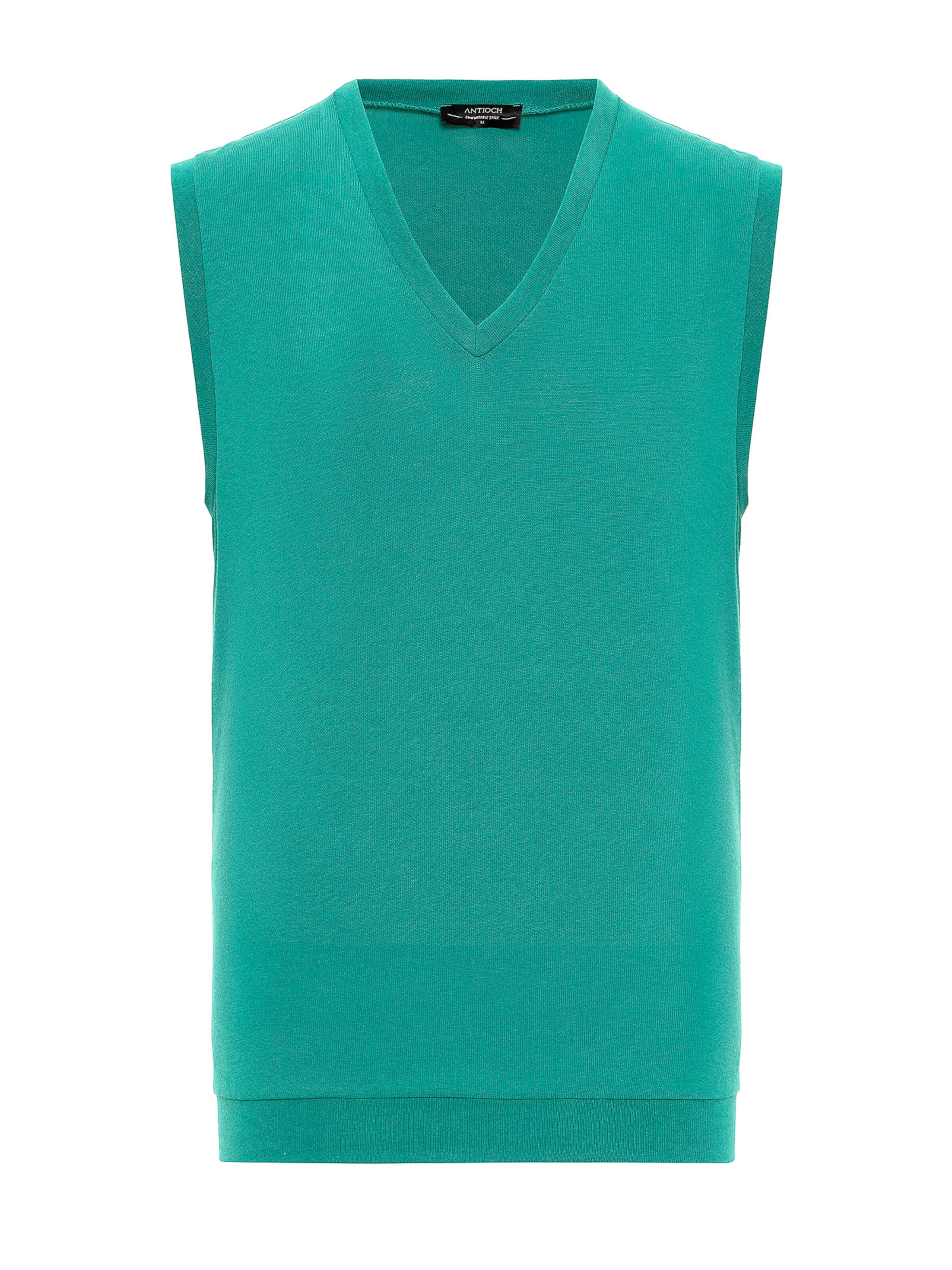 Antioch Slipover i grön: framsida